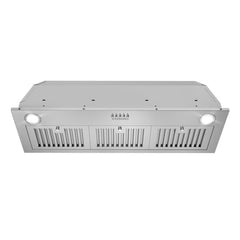 Cosmo 36" Stainless Steel Insert Range Hood with Push Button Controls - COS-36IRHP