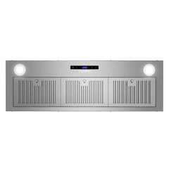 Cosmo Cosmo 36 in. Lumin Collection 380 CFM Ducted Insert Range Hood, Touch Controls, LED Lights, Stainless Steel - COS-36IRHS