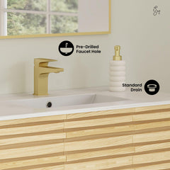 Swiss Madison Cascade 36" Bathroom Vanity - The Home Selection