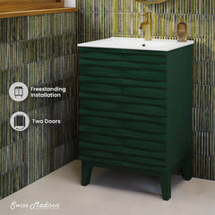 Swiss Madison Cascade 24 in. Bathroom Vanity - The Home Selection