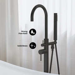 Swiss Madison Ivy Freestanding Bathtub Faucet - SM-FF11 - The Home Selection