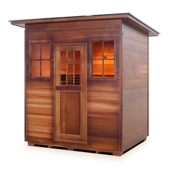 Enlighten Infrared/Traditional Sauna - SAPPHIRE 4 Slope