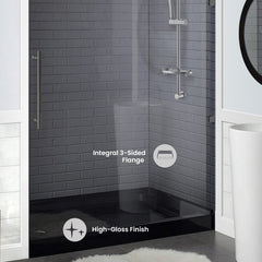 Swiss Madison Voltaire 60 x 36 Single-Threshold, Shower Base - SM-SB5 - The Home Selection