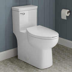 Swiss Madison Classé One-Piece Toilet with Front Flush Handle 1.28 gpf - SM-1T116 - The Home Selection