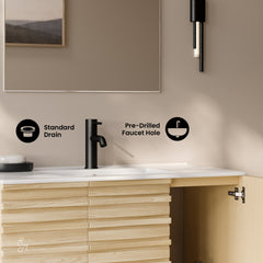 Swiss Madison Cascade 36" Bathroom Vanity - The Home Selection