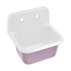 Swiss Madison Loire 22" Cast Iron Rectangle Wall-Mounted Sink - SM-WS7101