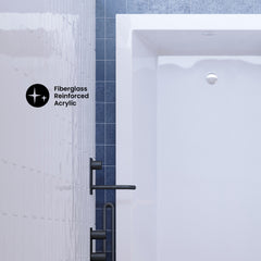 Swiss Madison Voltaire 66 "x 36" Reversible Drain Drop-In Bathtub - SM-DB568 - The Home Selection
