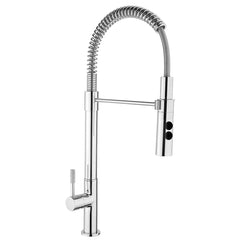 Fortis 1.8 GPM Single Hole Pre-Rinse Pull-Down Kitchen Faucet with Escutcheon - 43555S0