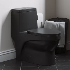 Swiss Madison Virage One-Piece Elongated Toilet Vortex™ Dual-Flush 1.1/1.6 gpf - SM-1T118 - The Home Selection