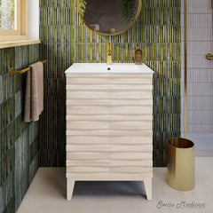 Swiss Madison Cascade 24 in. Bathroom Vanity - The Home Selection