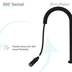Swiss Madison Chalet Pull-Down Kitchen Faucet - SM-KF73