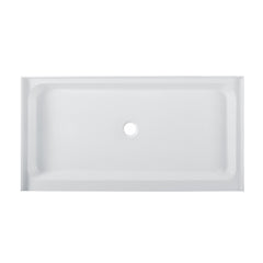 Swiss Madison Voltaire 60" x 32" Center Drain, Shower Base - SM-SB5 - The Home Selection
