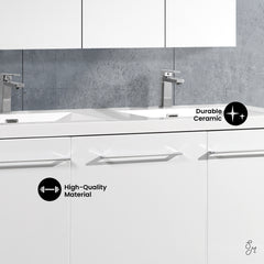 Swiss Madison Annecy 60" Bathroom Vanity - SM-BV2 - The Home Selection