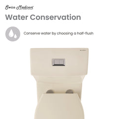 Swiss Madison Classé One-Piece Elongated Toilet Dual-Flush 1.1/1.6 gpf - SM-1T117 - The Home Selection