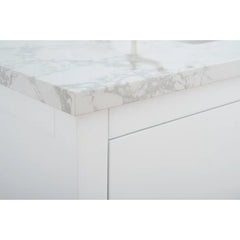 Vanity Art 48'' Single Bathroom Vanity with Engineered Marble Countertop - CVI48