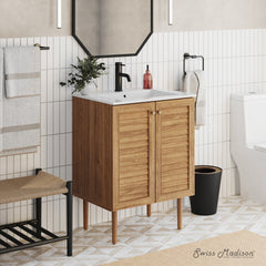 Swiss Madison Bron 24" Freestanding Bathroom with Sink Top - SM-BV373 - The Home Selection