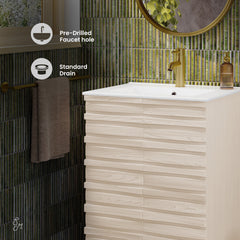 Swiss Madison Cascade 24 in. Bathroom Vanity - The Home Selection