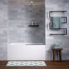 Swiss Madison Voltaire 54" X 30" Right-Hand Drain Alcove Bathtub with Apron - SM-AB558 - The Home Selection