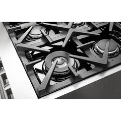 Forno Massimo 36" Dual Fuel Range in Stainless Steel - FFSGS6125-36