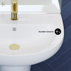 Swiss Madison Caché 21" Wall-Mount Bathroom Sink - SM-WS321 - The Home Selection