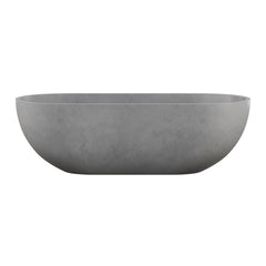 Swiss Madison Claire 60" Freestanding Concrete Bathtub, Drain Included - SM-FB1901