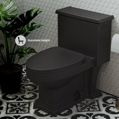Swiss Madison Voltaire One-Piece Elongated Toilet Side Flush 1.28 gpf - SM-1T114 - The Home Selection