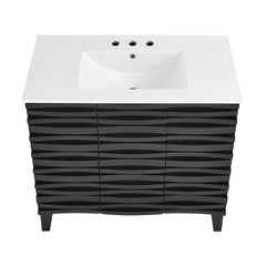 Swiss Madison Cascade 36" Bathroom Vanity - The Home Selection