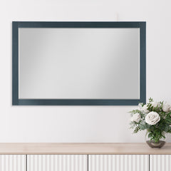 Altair Maribella 58" Rectangular Bathroom Wood Framed Wall Mirror