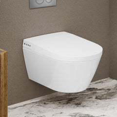 Swiss Madison Pur Smart Wall-Hung Toilet with Bidet Bundle (SM-ST080, SM-WCB02) - SM-STK0805PS - The Home Selection