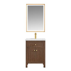 Altair Cerrito 24" Single Bathroom Vanity with White Ceramic Integrated Sink