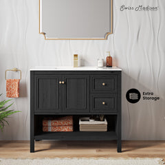 Swiss Madison Chateau 36" Freestanding Bathroom Vanity with Sink Top - SM-BV241 - The Home Selection