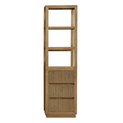 Altair Navan 20" Freestanding Linen Cabinet in Weathered Brown