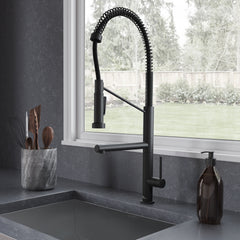 Swiss Madison Novuet Single Handle, Pull-Down Kitchen Faucet with Pot Filler SM-KF74