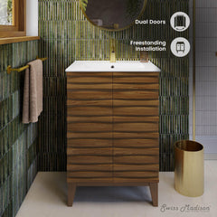 Swiss Madison Cascade 24 in. Bathroom Vanity - The Home Selection
