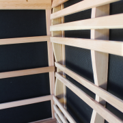 Enlighten Outdoor Infrared/Traditional Sauna - DIAMOND 5 Slope
