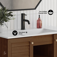 Swiss Madison Bron 36" Freestanding Bathroom Vanity with Sink Top - SM-BV6202