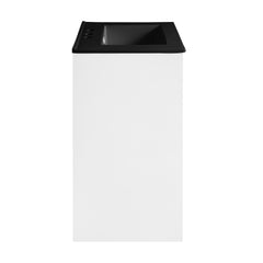 Swiss Madison Virage 24 in. White Bathroom Vanity With Ceramic Sink Top - SM-BV730W - The Home Selection