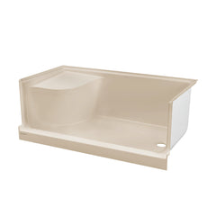 Swiss Madison Aquatique 60" x 32" Right Drain, Shower Base - SM-SB538 - The Home Selection