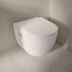 Swiss Madison Ivy Wall-Hung Elongated Toilet Bowl - SM-WT450 - The Home Selection