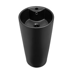 Swiss Madison Monaco Circular Basin Pedestal Sink - SM-PS307 - The Home Selection