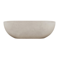 Swiss Madison Claire 60" Freestanding Concrete Bathtub, Drain Included - SM-FB1901