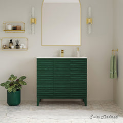 Swiss Madison Cascade 36" Bathroom Vanity - The Home Selection