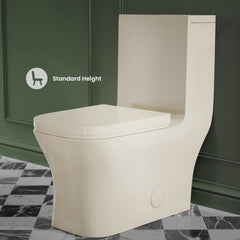 Swiss Madison Concorde One-Piece Square Toilet Dual-Flush 1.1/1.6 gpf - SM-1T106 - The Home Selection