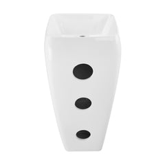 Swiss Madison Carré One-Piece Pedestal Sink - SM-PS311 - The Home Selection