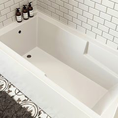 Swiss Madison Voltaire 72" x 36" Left-Hand Drain Alcove Bathtub with Apron - SM-AB556 - The Home Selection