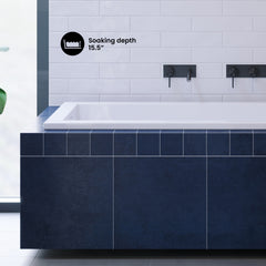 Swiss Madison Voltaire 60"x 30" Reversible Drain Drop-In Bathtub - SM-DB569 - The Home Selection
