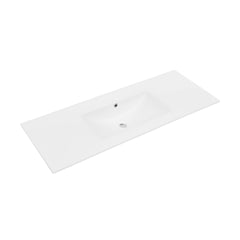 Swiss Madison 48" Zero Hole Double Basin Vanity Sink Top - SM-VT0021 - The Home Selection
