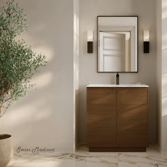 Swiss Madison St. Tropez 36" Freestanding Bathroom Vanity with Sink Top - SM-BV0802