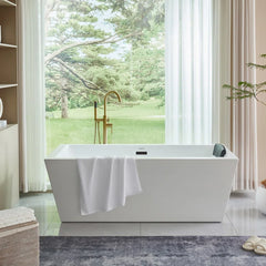 Vanity Art 67" Freestanding Soaking Bathtub - B8142