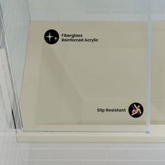 Swiss Madison Voltaire 48" X 32" Right-Hand Drain Alcove Bathtub in Bisque - SM-DB562BQ - The Home Selection